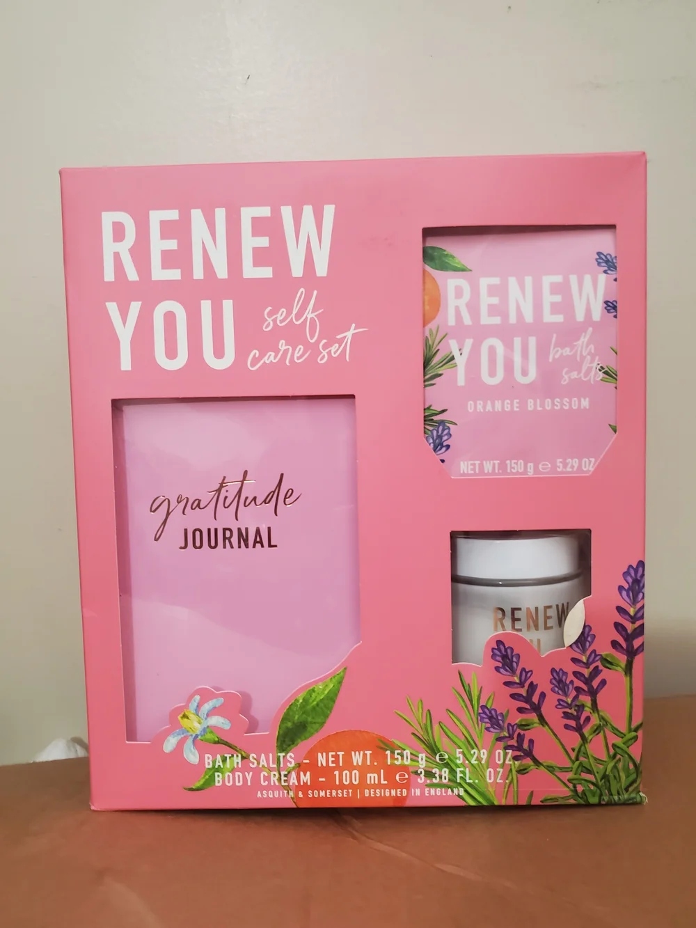 Renew You. Self Care Set - Pink Orange Blossom